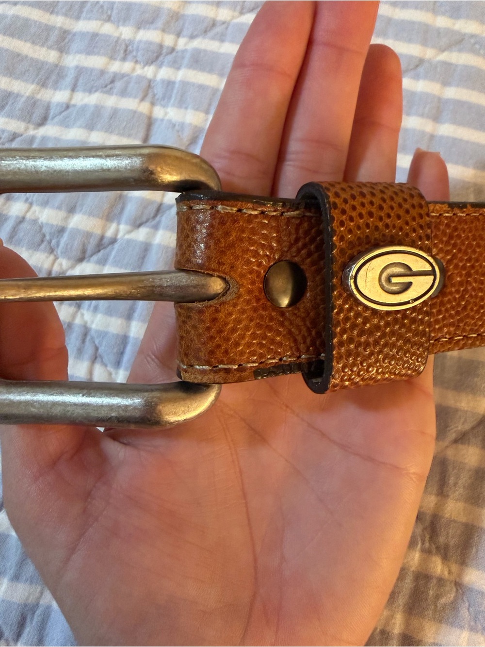 Georgia Leather Belt SZ38